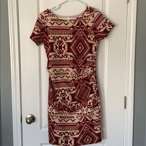 Pink Blush maternity dress